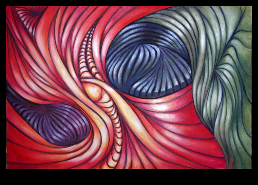 Linii ritmice: crearea fluxului în desene abstracte