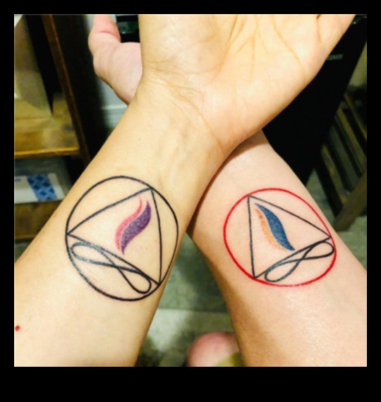 Flăcări gemene: aprinderea pasiunii cu tatuaje de cuplu potrivite