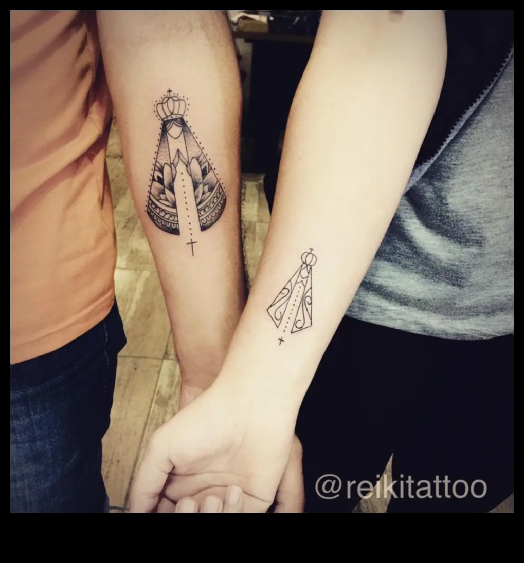 Flăcări gemene: aprinderea pasiunii cu tatuaje de cuplu potrivite