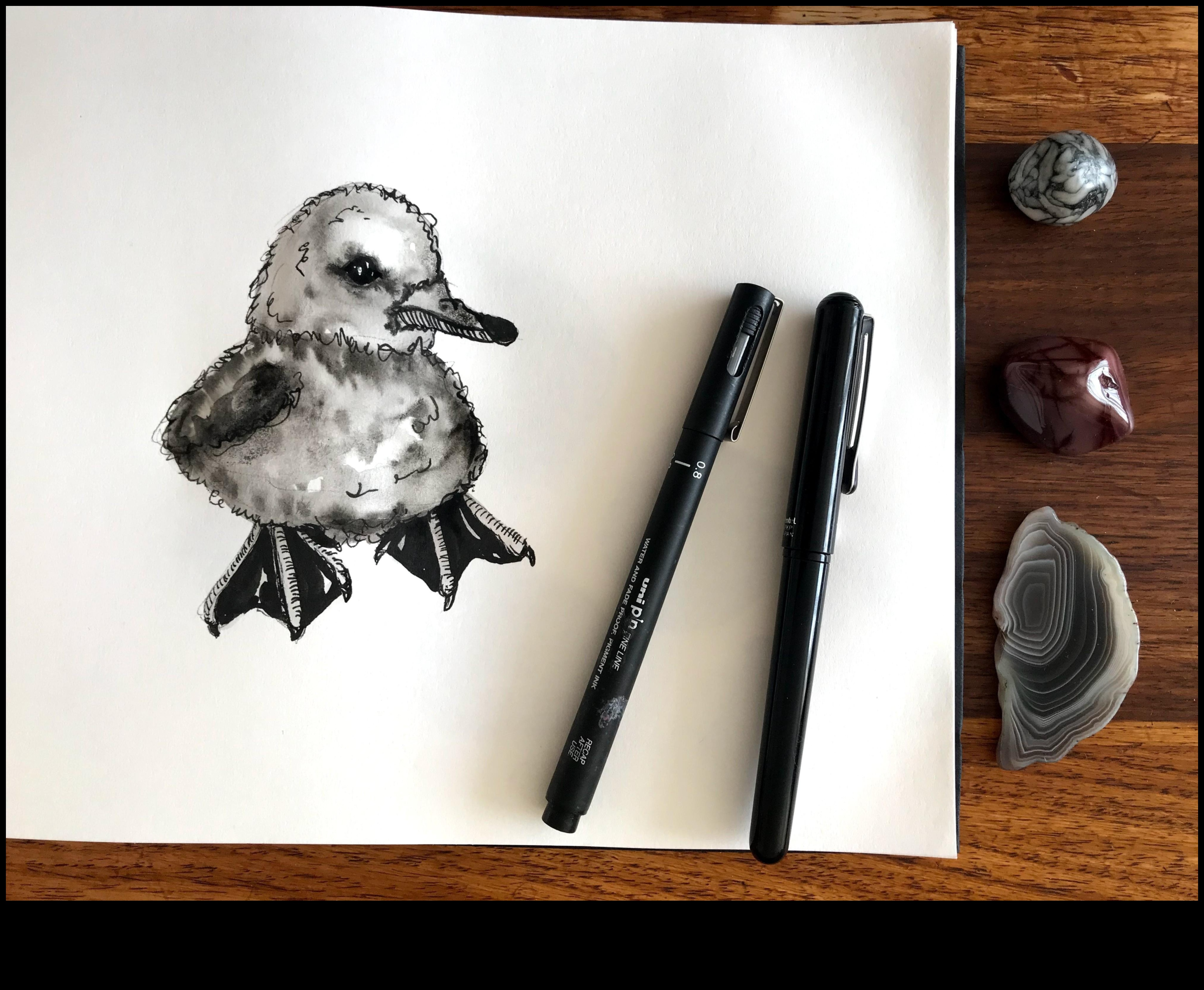 Micro Magic O călătorie minimalistă cu cerneală prin ochiul artistului 4 Micro Magic: Descoperiți arta din spatele cernelii minimaliste