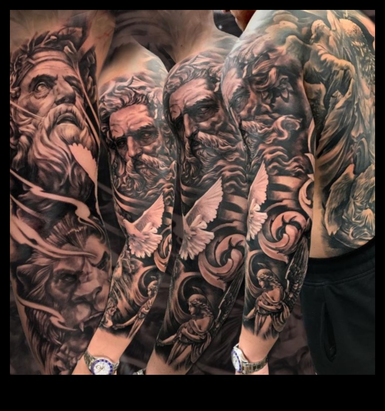 Legende realiste: tatuaje cu realism realizate cu precizie