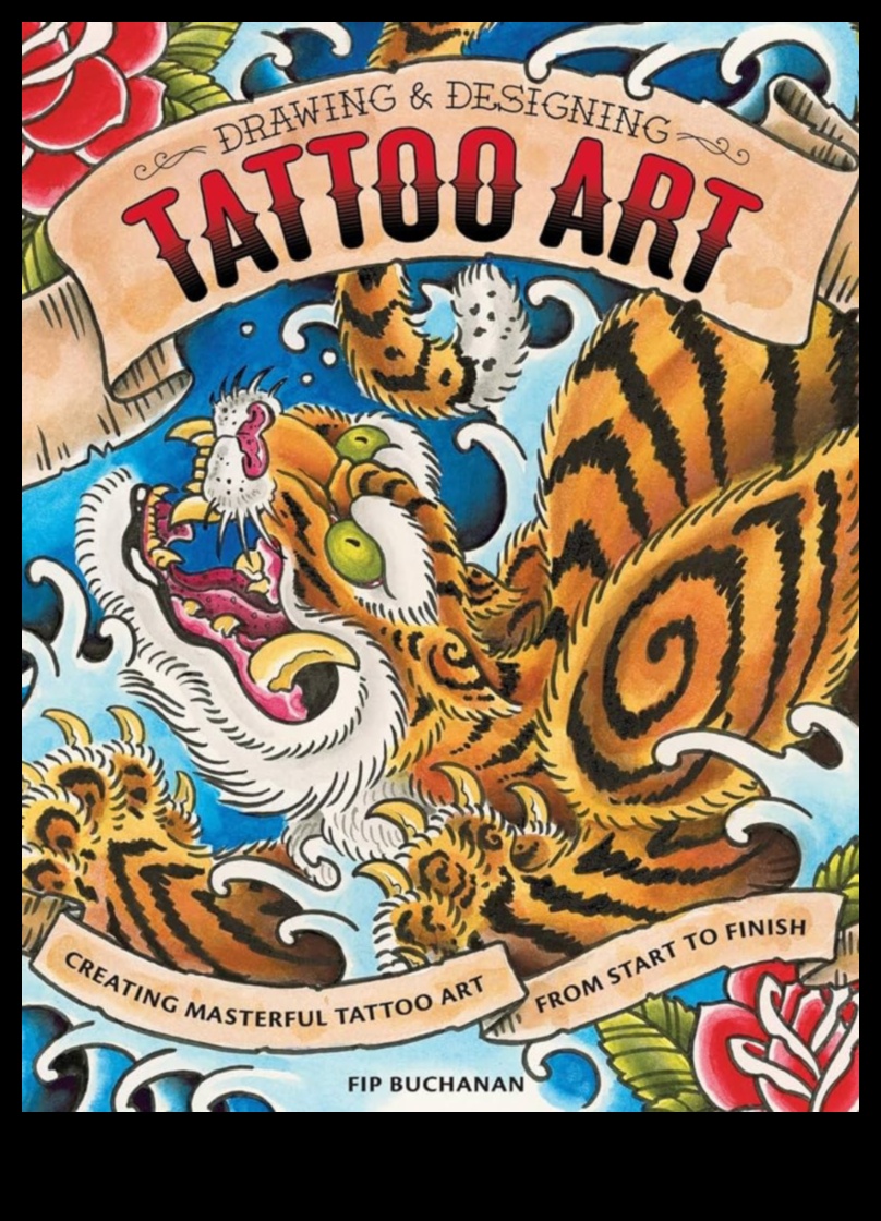 Pensule îndrăznețe: măiestrie măiestrie în cerneală din spate epică