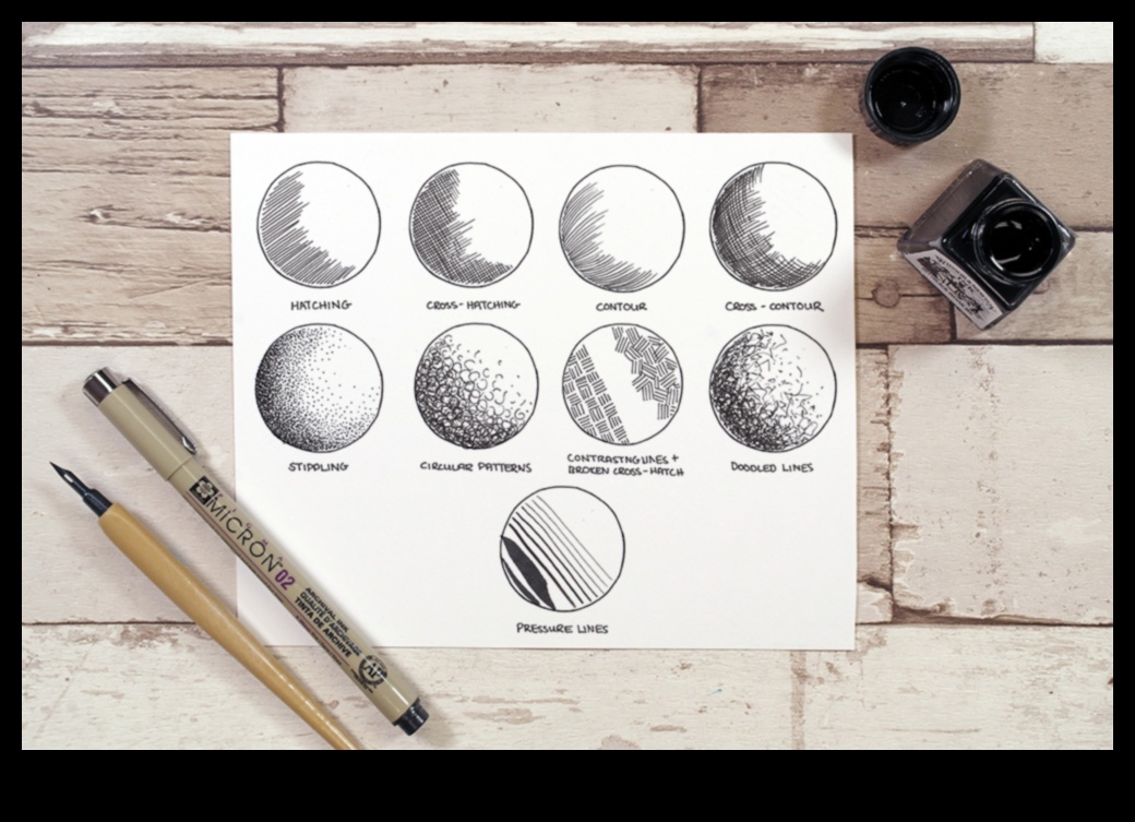 Atelier de schiță cu cerneală: Explorarea tehnicilor pentru măiestria artistică