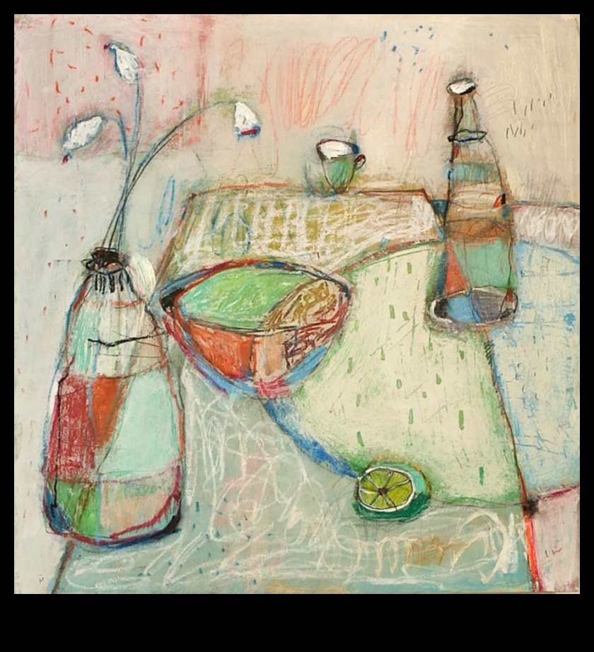 Frumusețe efemeră: desenând esența naturii moarte