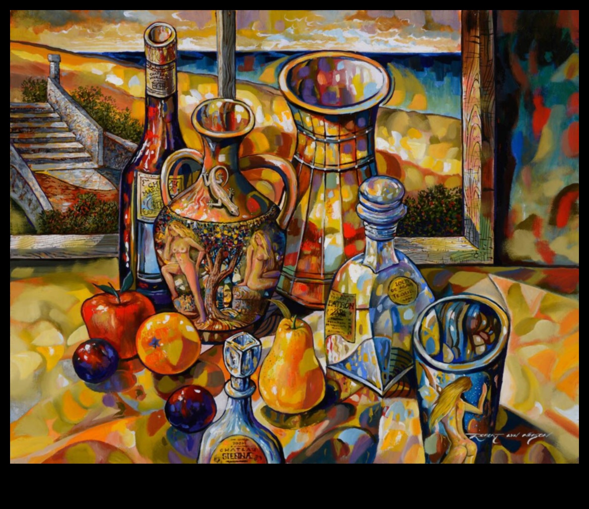 Frumusețe efemeră: desenând esența naturii moarte