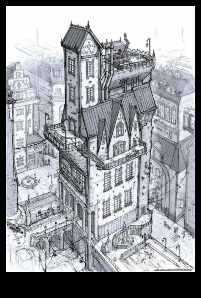 De la linie la formă, structura clădirii în desenele de viață 1 De la linie la formă: structura clădirii în desenele de viață