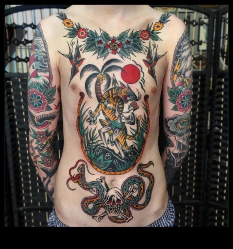 Eternal Classics: Frumusețe testată de timp în stiluri tradiționale de tatuaje