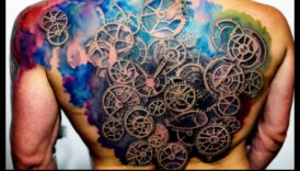 Pensule îndrăznețe: măiestrie măiestrie în cerneală din spate epică