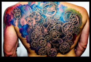 Pensule îndrăznețe: măiestrie măiestrie în cerneală din spate epică