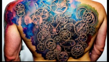 Pensule îndrăznețe: măiestrie măiestrie în cerneală din spate epică