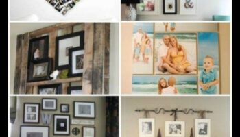 Proiecte creative de fotografie DIY pentru decorarea interioară